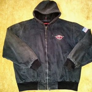 Vintage Snap-On Canvas Jacket w/ hood